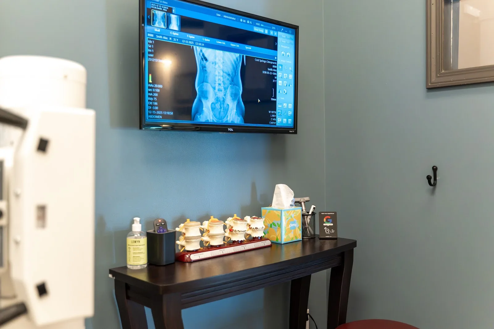 Pinched Nerves care environment at Cool Springs Chiropractic, Franklin TN